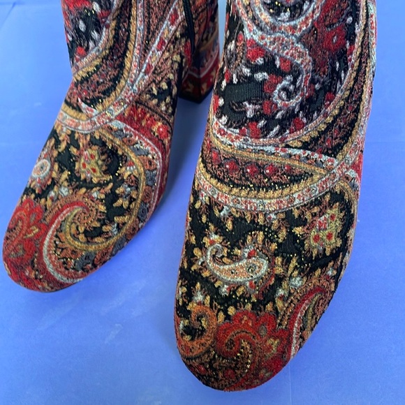 Diba Brodie Paisley Woman’s Ankle Boots - Picture 4 of 6